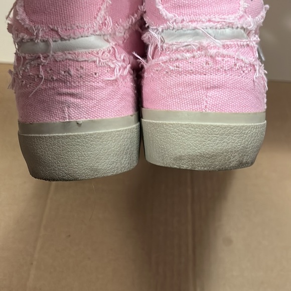 WOMEN’S ShuShop Pink Canvas Paulina Sneaker size 10 - Picture 6 of 11